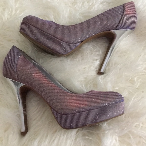 iridescent heels for prom